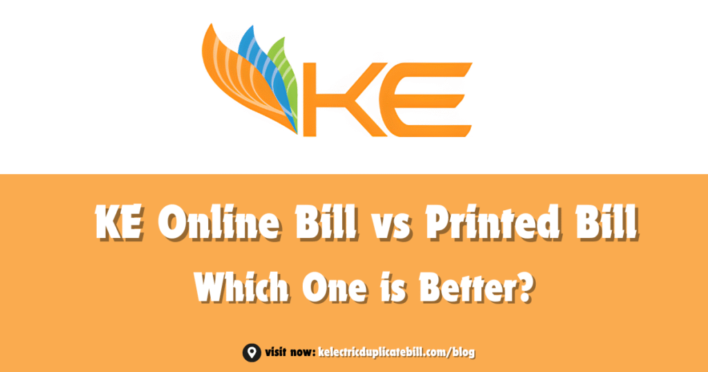 KE Online Bill