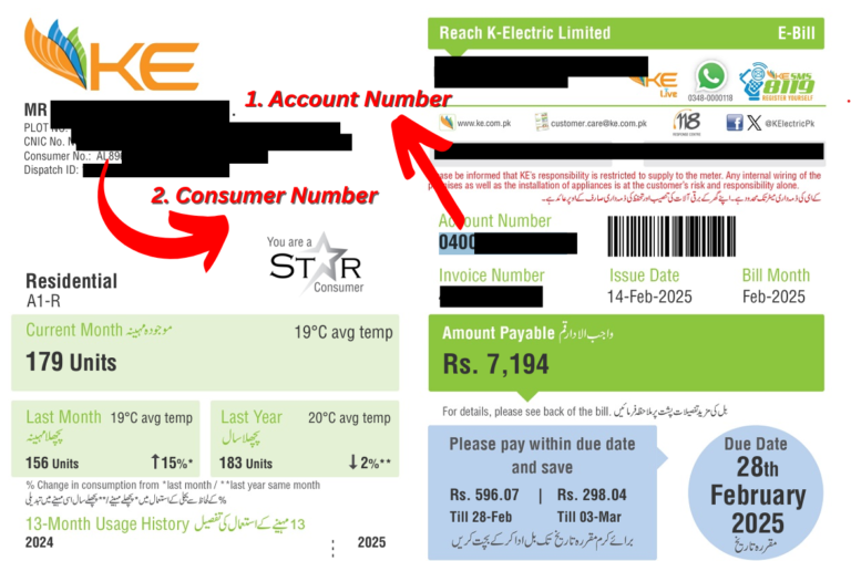 K Electric Duplicate Bill