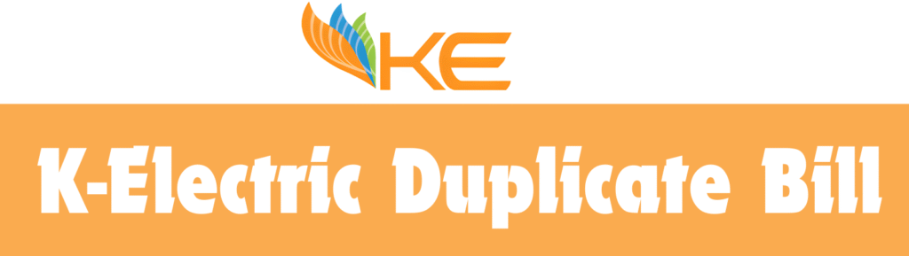 K-Electric Duplicate Bill